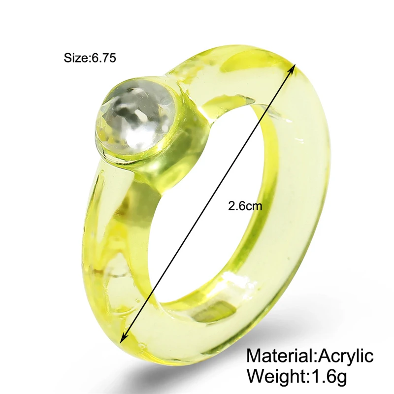 

Simple Crystal Rhinestone Circle Rings For Women Wedding Jewelry Finger Anillos Fashion Girls Bague Ring Friends Gifts