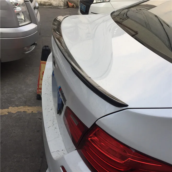 Спойлер из углеродного волокна для F10 F18 2012 2015 P4 dJKS спойлер BMW M5 520 525 528 535|Спойлеры и