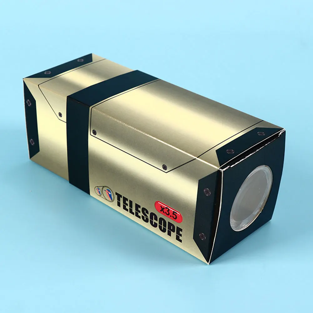 DIY бумажный Телескопический сборка модель перископа научная игрушка изобретение