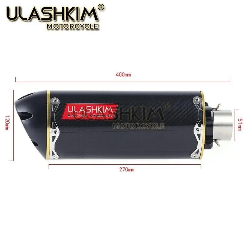 

Motorcycle Full Exhaust Escape System Modifed Pipe Slip On For Yamaha YZF-R15 R125 MT125 MT-15 MT 15 125 2008-2017 Exhaust