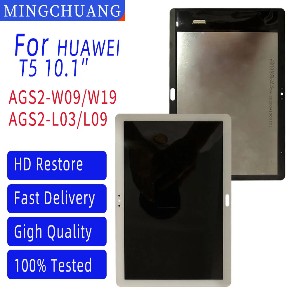

10.1" Original Lcd For Huawei MediaPad T5 AGS2-L09 AGS2-W09 AGS2-L03 AGS2-W19 LCD Display Touch Screen Digitizer Assembly