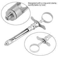stainless steel anesthetic aspirating syringe professional dentist surgical instruments 1 8ml with head dental treatment care