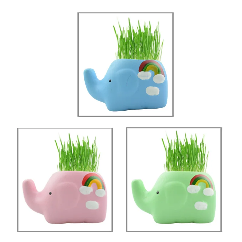 Моделирование керамической творческой черной пшеничной травы для замены