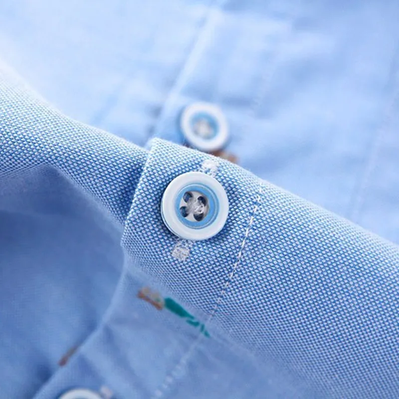 Рекламные Детские рубашки летние хлопковые с коротким рукавом для мальчиков