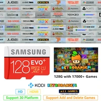 2020 new 17000 games 128g retrorangepi retropie sd card arcade kodi hdmi compatible diy kit multi emulators open source