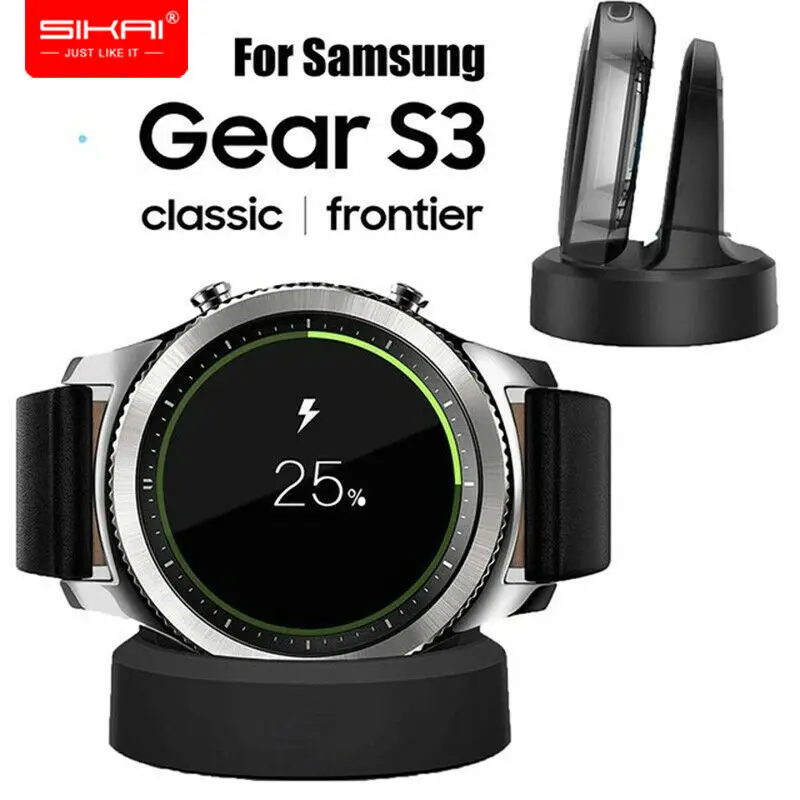 Беспроводное быстрое зарядное устройство док станция для Samsung Gear S3/S2/Gear sport watch