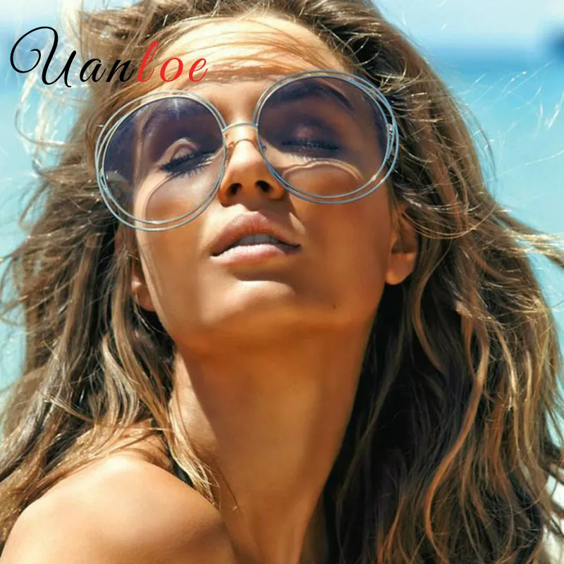 Солнцезащитные очки UANLOE в винтажном стиле для женщин модные брендовые