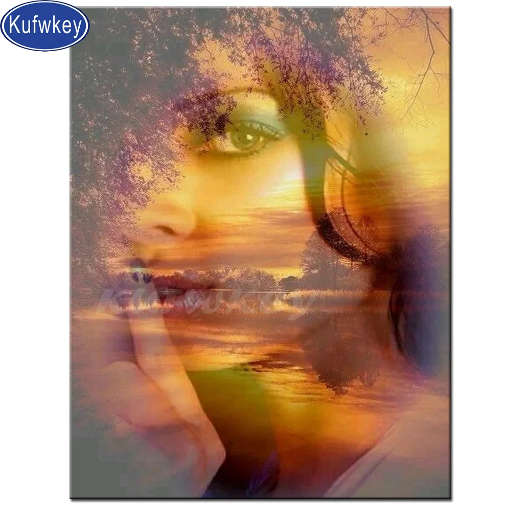 Новинка 2019 фэнтезийная Осенняя Алмазная картина для женщин полноразмерная