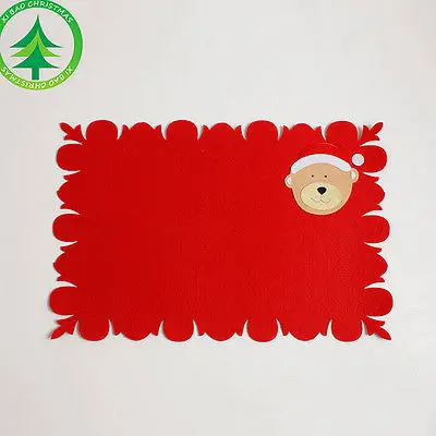 2020 НОВАЯ РОЖДЕСТВЕНСКАЯ салфетка под приборы Рождественский стол держатель