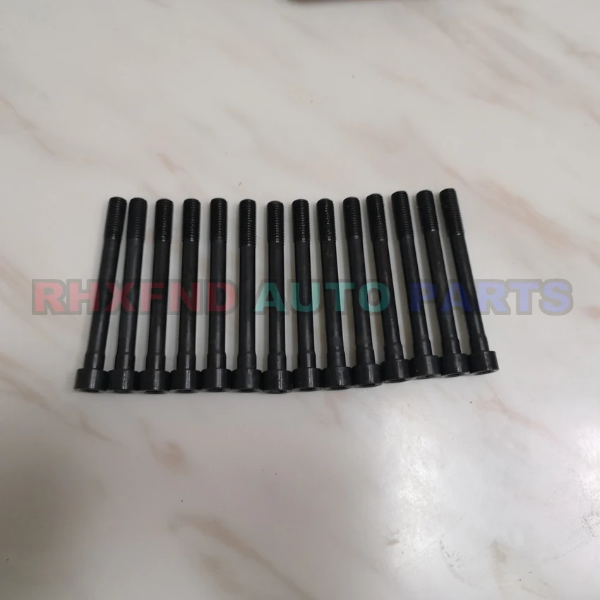 Головка блока цилиндров двигателя RD28T фотородержатель RD28 болтовые гайки для Nissan