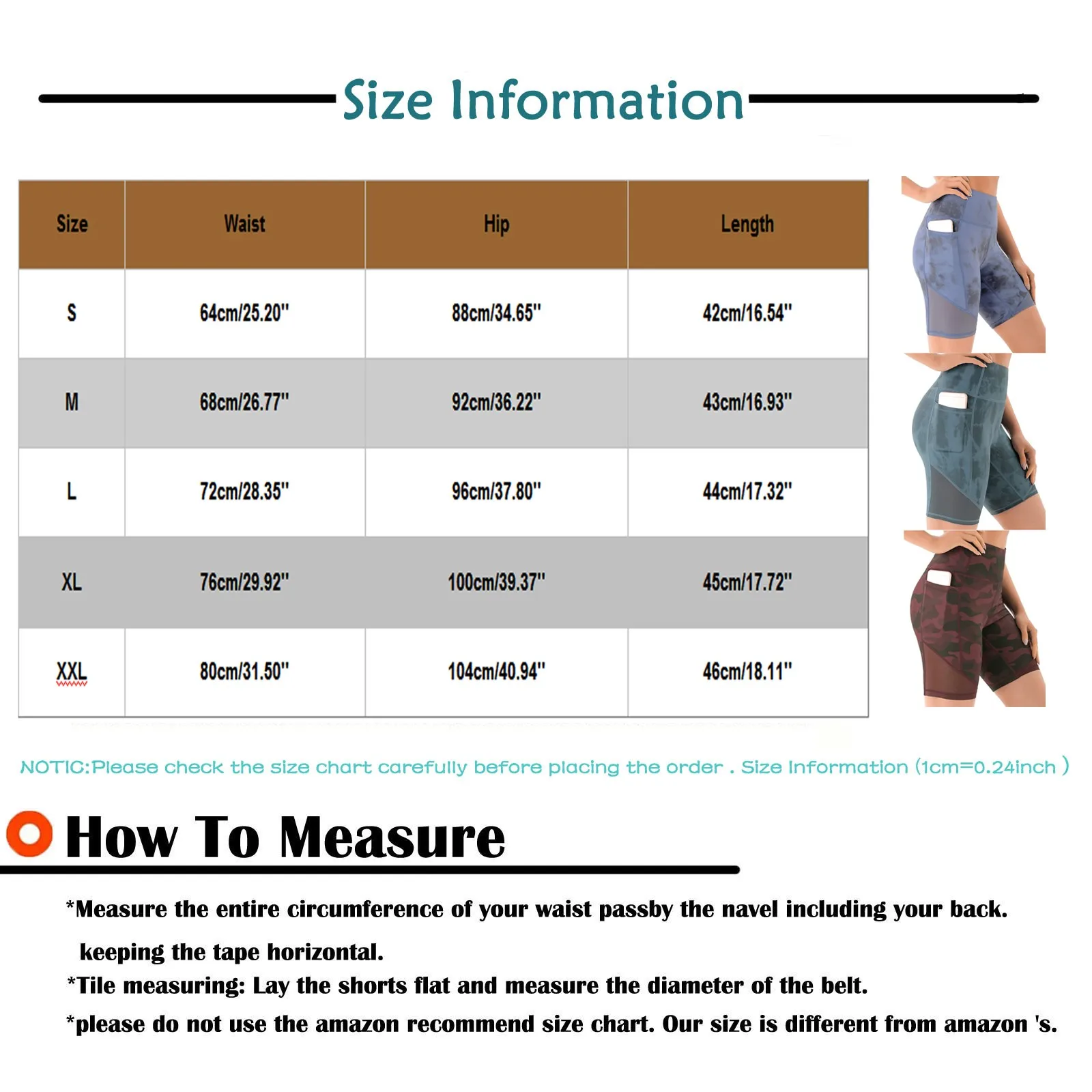 

Womens Casual Workout Shorts Scrunch Booty Lifting Gym Sports Exercises Leggings Pants Print Pockets Leggings