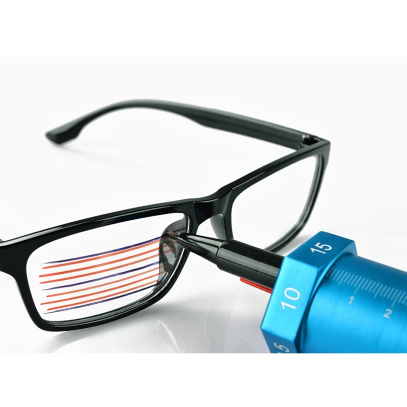 Горизонтальный грибер для очков шаблон с параллельной подкладкой маркер высоты