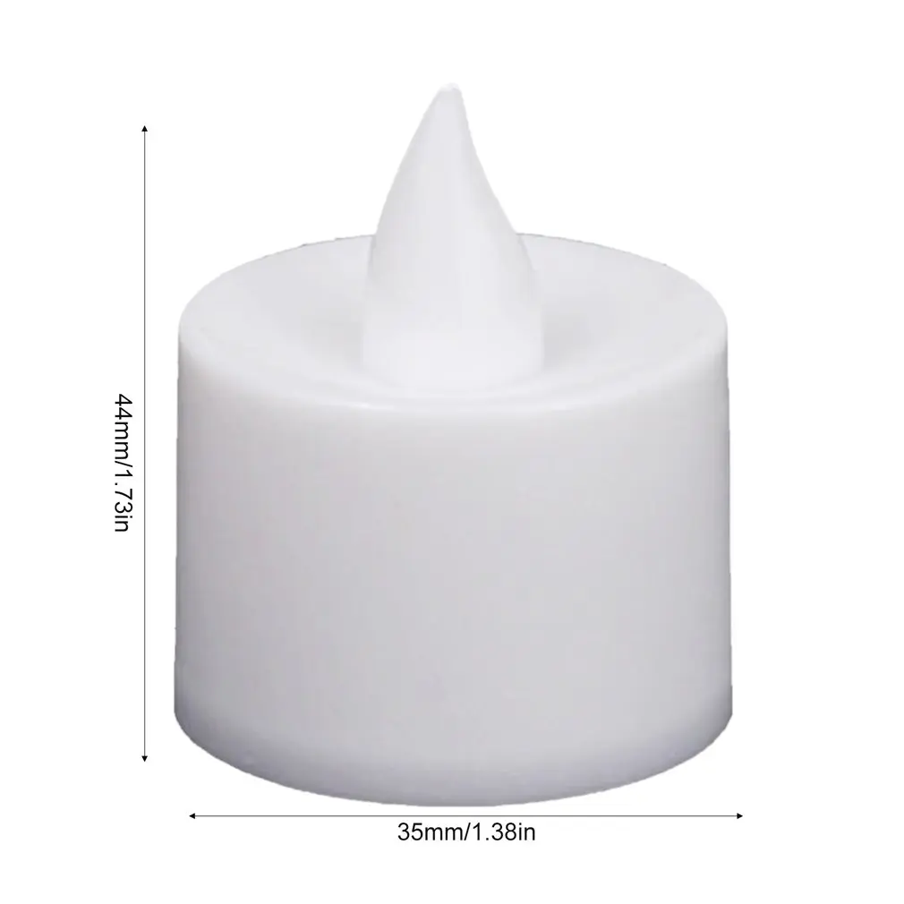 

24Pcs Flameless LED Tea Light Tea Candles Wedding Light Romantic Candles Battery Operated Light For Party Wedding Decoration
