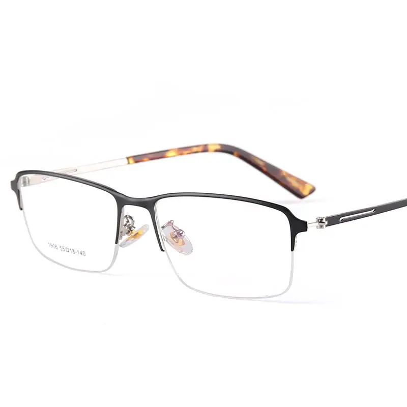 Очки синего света по рецепту полуоправа квадратные оптические очки для