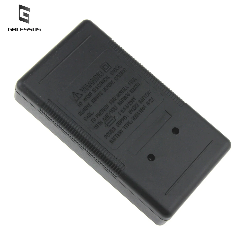 Портативный цифровой мультиметр с ЖК-экраном Напряжение Ток Сопротивление диод