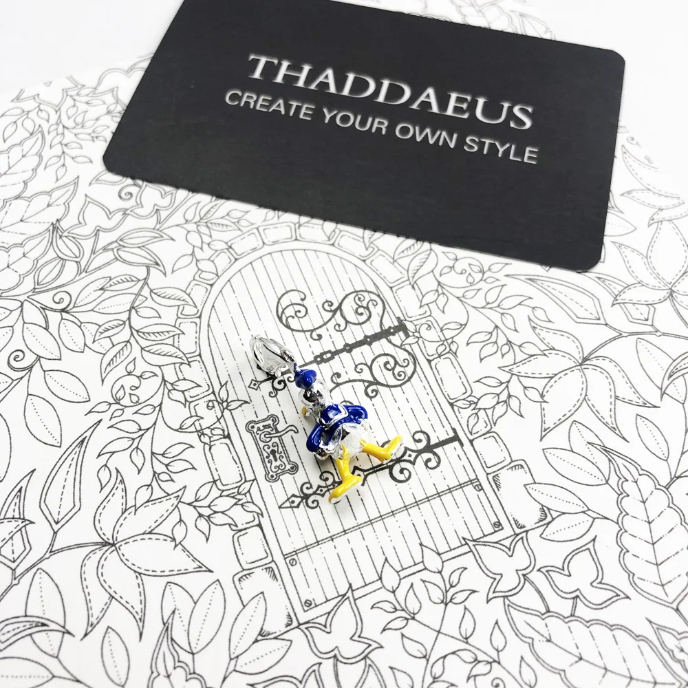 Очаровательная кукла Синяя Утка Клубная бижутерия в стиле Томаса для мужчин и