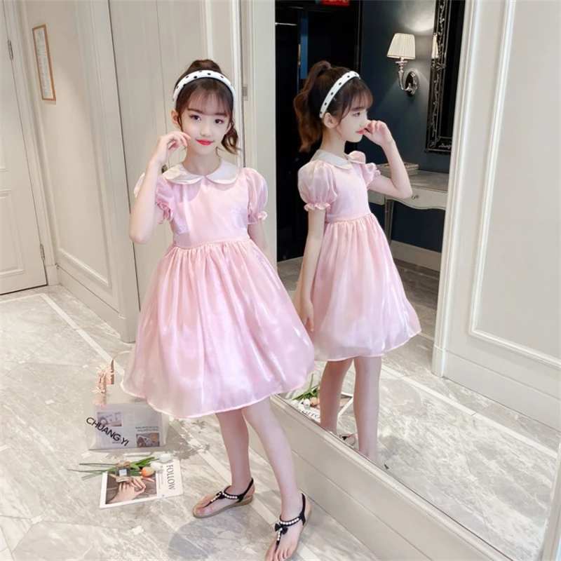 

2-7Years Toddler Kid Girl Princess Dress Lace Tulle Wedding Birthday Party Tutu Dress Pageant Children Clothing Kid Costumes