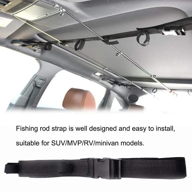 1 пара Удочка Saver автомобиля удочка для ремешок держателя удочки ремень хранения