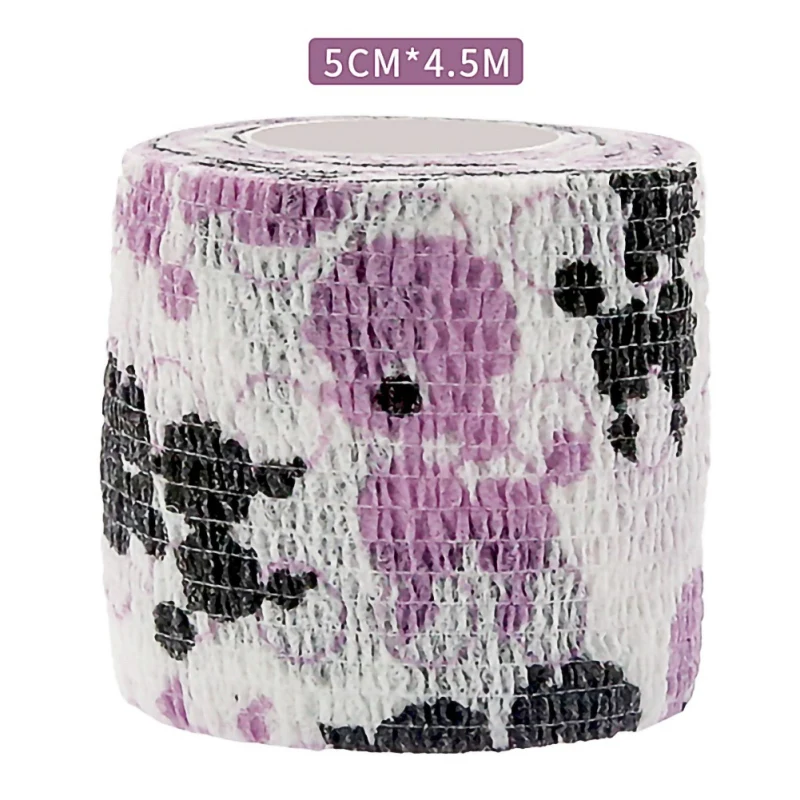 4 5 м цветные спортивные самоклеющиеся эластичные бандажные наколенники с