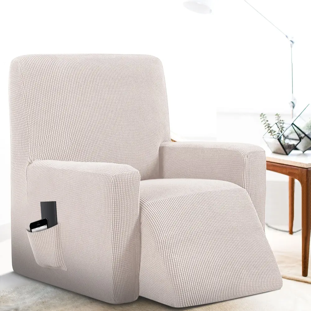 

Junejour | Elastic Sofa Cover Seater Seat Case Waterproof Elastic Recliner Slipcover Massage Chair Couch Protector Solid Color
