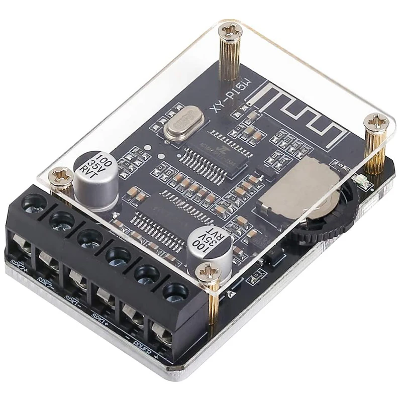 Bluetooth Amplifier Board Stereo 10W 15W 20W Digital Wireless o 12V 24V High Power Recei | Электроника