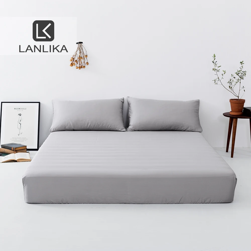 Натяжная простыня Lanlika Роскошная 100% шелк 25 Момми наволочка наматрасник на