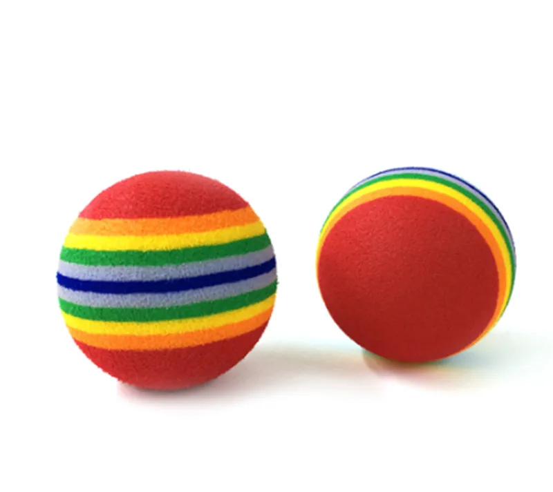 Мячик-игрушка для домашних животных красочные резиновые безопасные игрушки EVA