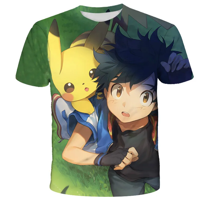 

Children's 3D printed T-shirt clothing, 2021 summer short-sleeved Harajuku casual cool fashion T-shirt favorite for children