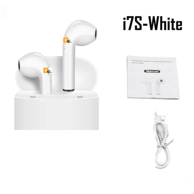 

i7s TWS Bluetooth 5.0 Earphone Wireless Headphone Stereo Headset Sports Earbuds with Mic Charge Box For iPhone Xiaomi &All Phone