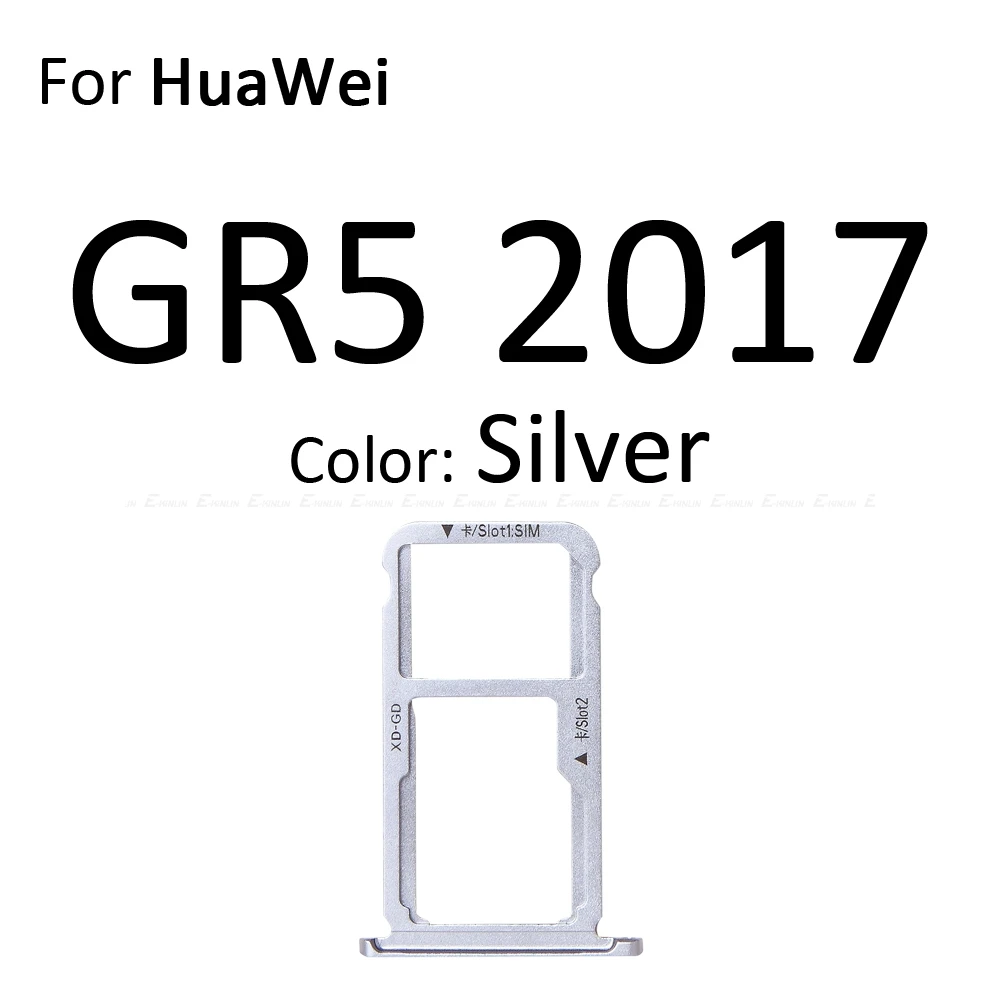 Sim Micro гнездо для sd-карты держатель Слот лоток ридер для Huawei Honor 7X7 S GR5 адаптер контейнер Сменные соединительные детали