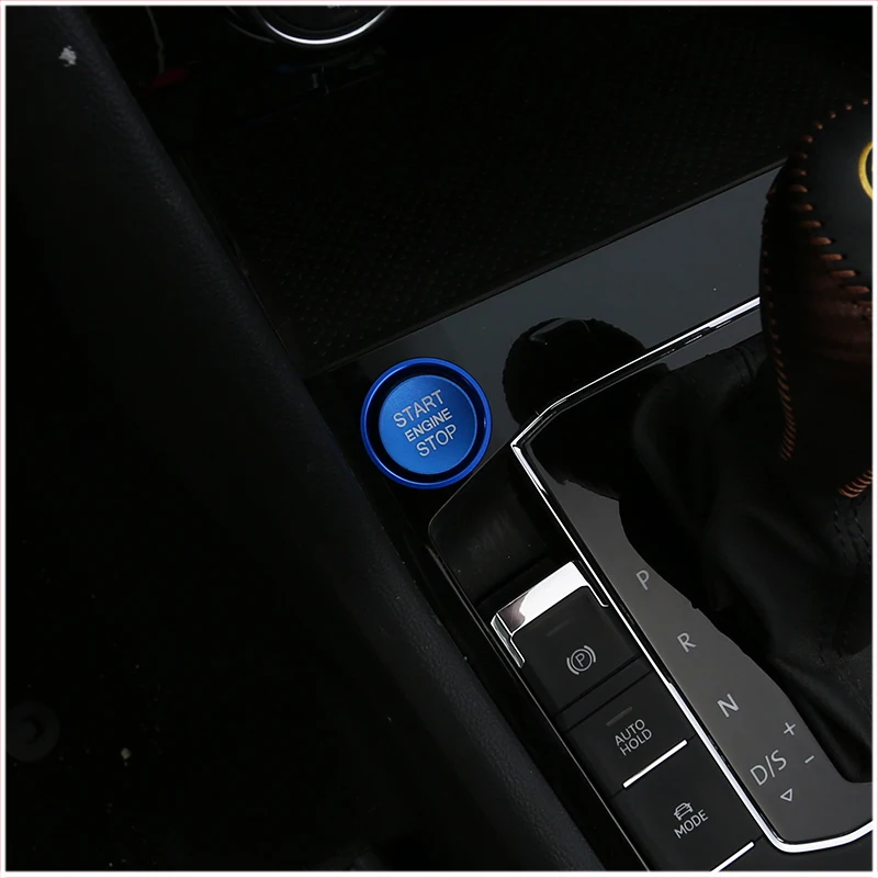 Lsrtw2017 Алюминий сплав запуска двигателя автомобиля стоп планки с кнопками для