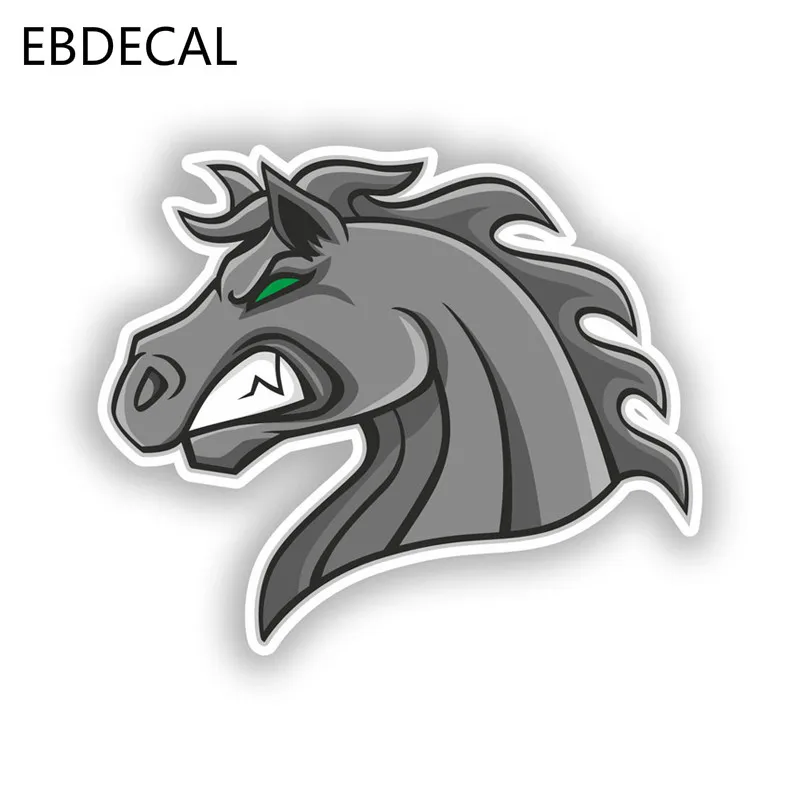 Ebdeckle интересный прекрасный мультфильм лошадь цветной для Авто/бампер/окно/настенные наклейки DIY Декор