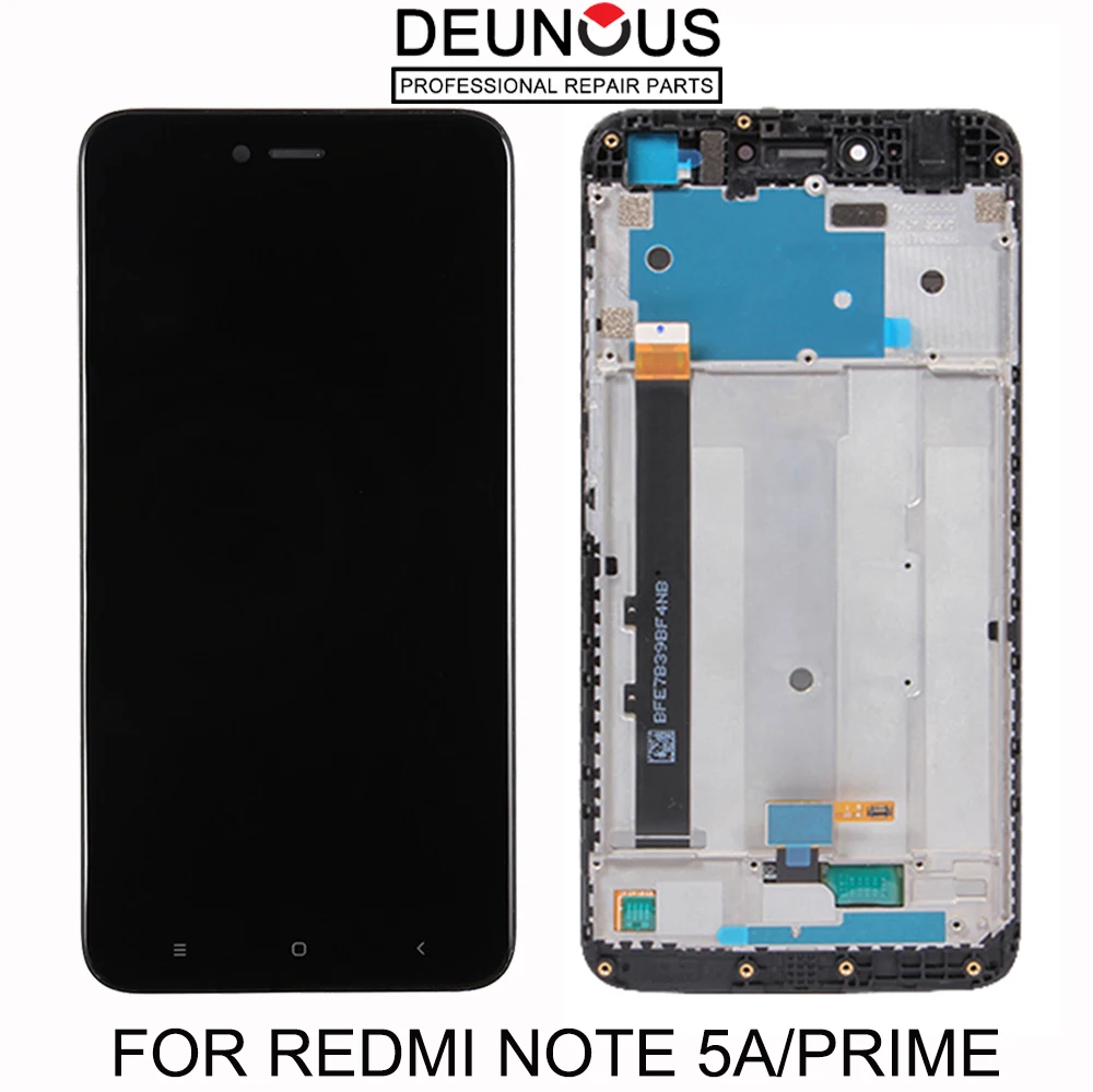 ЖК дисплей и рамка 5 дюйма для Xiaomi Redmi Note 5A Prime Y1/Y1 Lite 1920х1080 экран|Экраны мобильных