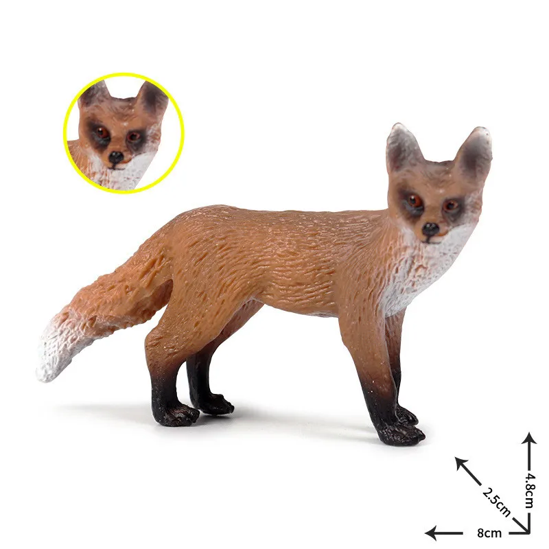 2020 DIY моделирование игрушка в виде дикого животного Пластиковые PVC Моделя с