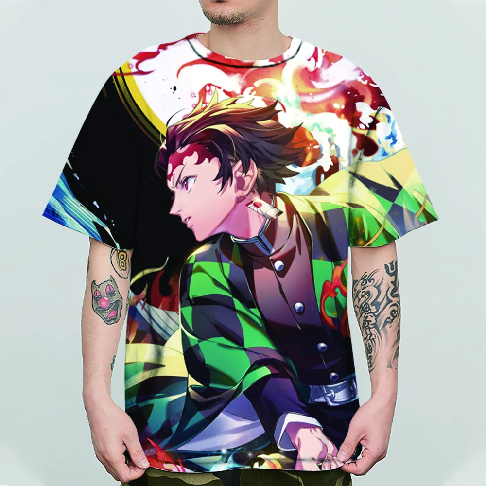 

2022 New 3D Printed Men Gift Men's T-shirts With Short Sleeves Emo Clothes Alternative Clothing Oversize T-shirt Husband Manga