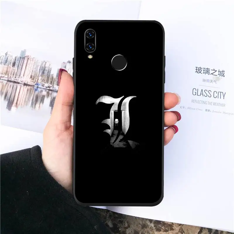 

Japan anime Death Note Phone Case For Huawei honor Mate P 10 20 30 40 Pro 10i 9 10 20 8 x Lite Luxury brand shell funda coque