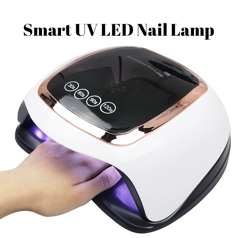 

Светодиодная УФ-лампа для ногтей для маникюра ногтей Сушилка лампы с памятью Функция ЖК-дисплей Дисплей новый дизайн 42LED лампа для маникюрн...