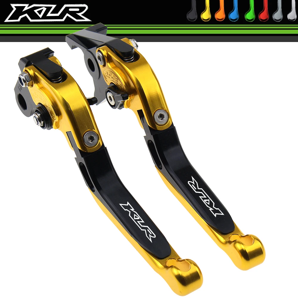 Мотоциклетные Складные Выдвижные регулируемые рычаги тормоза сцепления для Kawasaki KLR650 KLR 650 KLR250 250 1987-2007