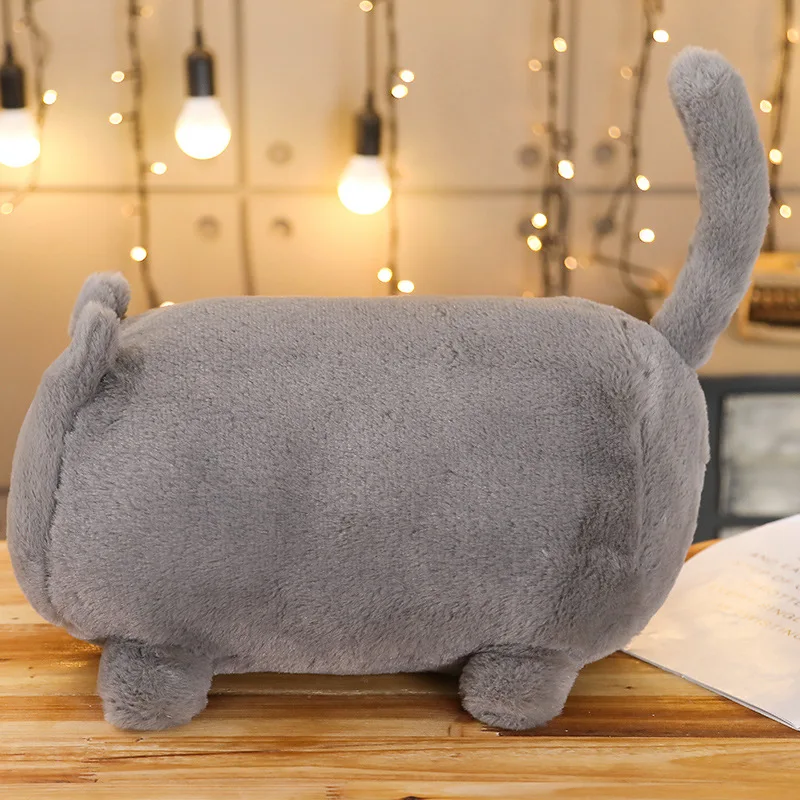 

1PC 40/55cm Kawaii Cat Plush Cushions Pillow Back Shadow Cat Filled Animal Pillow Toys Kids Gift Home Decor For Christmas