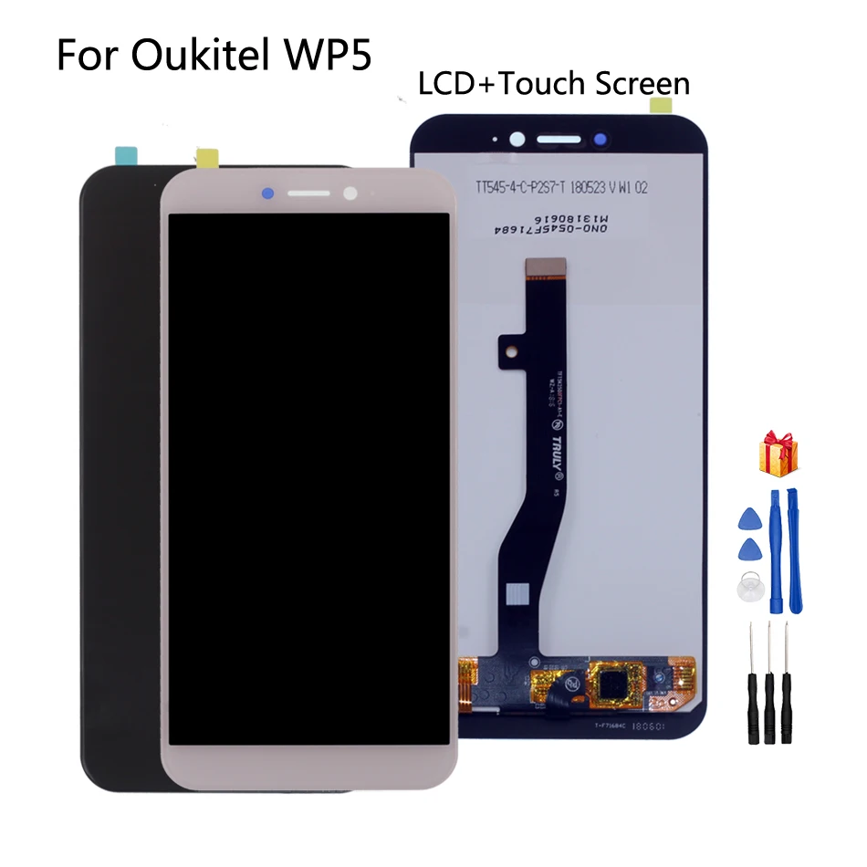 

Original For Oukitel WP5 LCD Display Touch Screen Digitizer Assembly For Oukitel WP5 Screen LCD Display Repair Parts