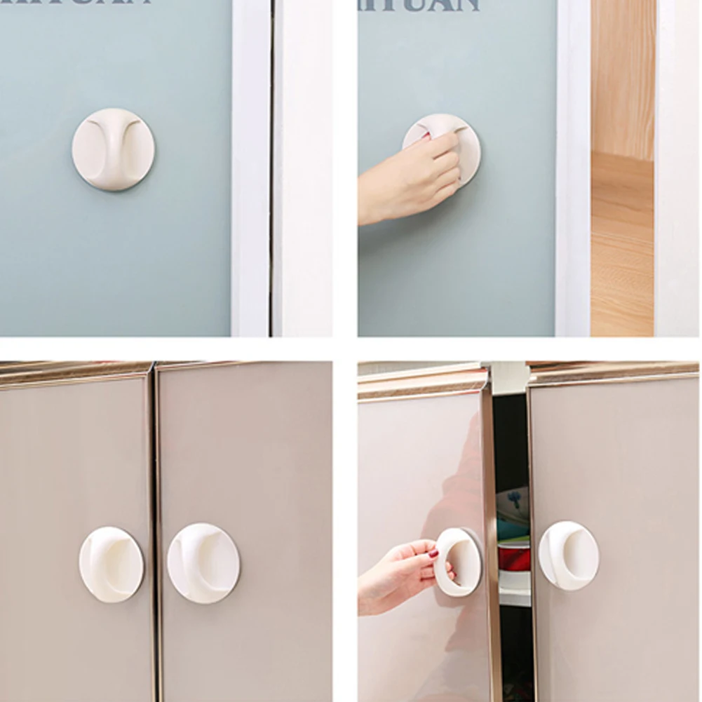 

Multi - Purpose Glass Window Sliding Door Strong Seamless Adhesive Auxiliary Handle Refrigerator Cabinet Suction Cup Handle
