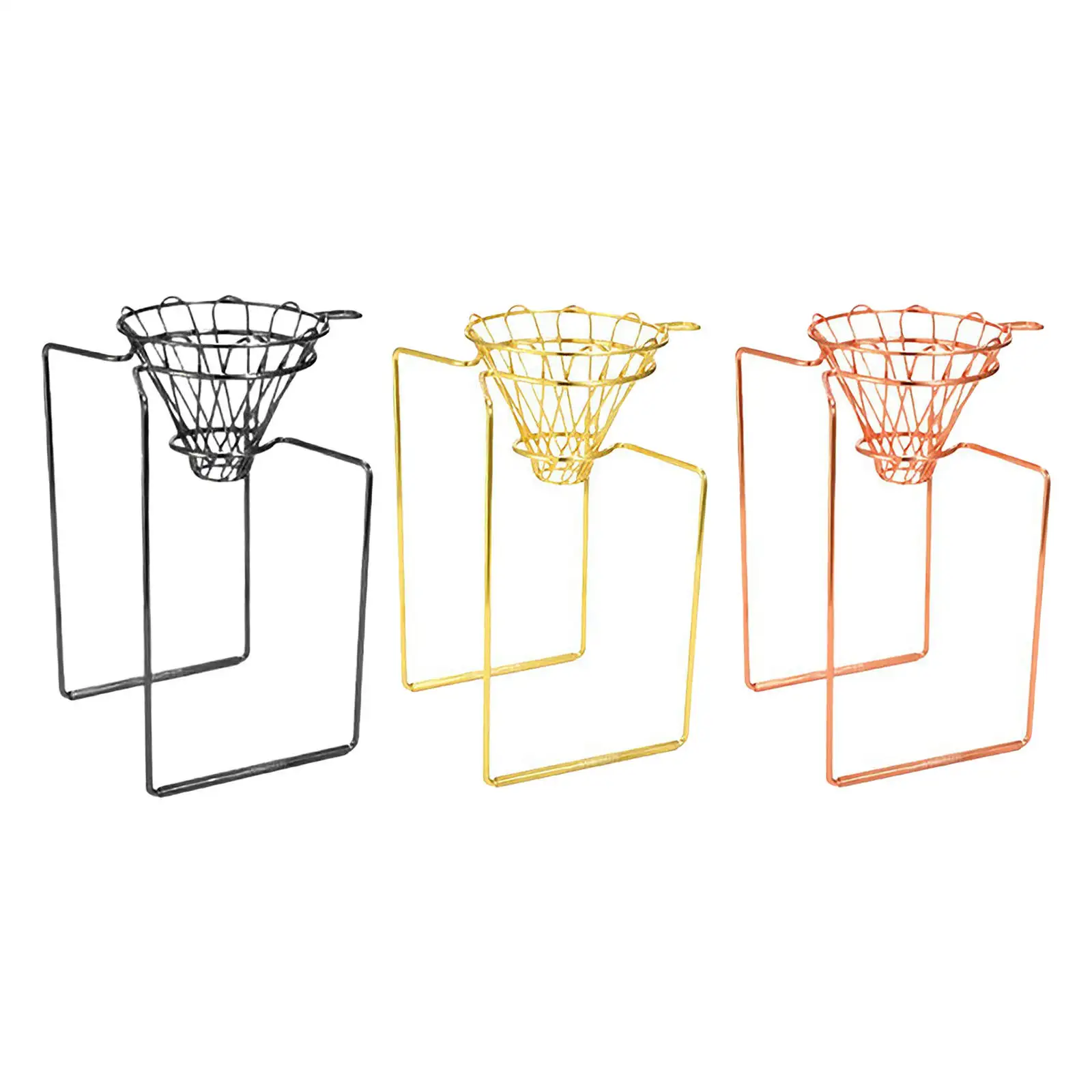 

V60 Coffee Dripper Stand Pour Over Accessory Geometric Rack Bracket Detachable Drip Cups Bracket for Coffee Maker Home Espresso