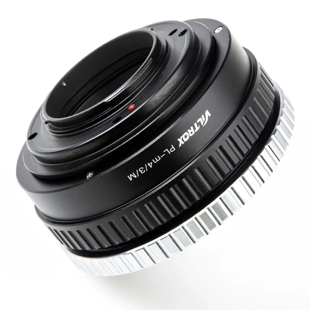 

Viltrox PL-M4/3M Lens Adapter Infinity focus Macro shooting For ARRI CP2 PK3 Movie lens to Panasonic Olympus Pentax camera body