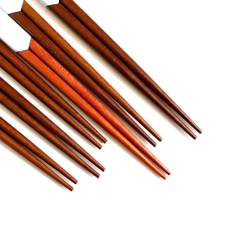 1 Pair Natural Bamboo Chopsticks Gift Set Reusable Classic Dishwasher Safe | Дом и сад