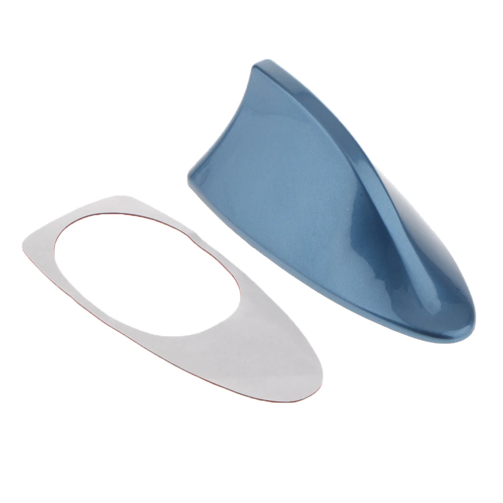 Glossy Car Antenna Shark Fin Aerial Radio Signal Universal for Auto SUV Truck Van | Автомобили и мотоциклы
