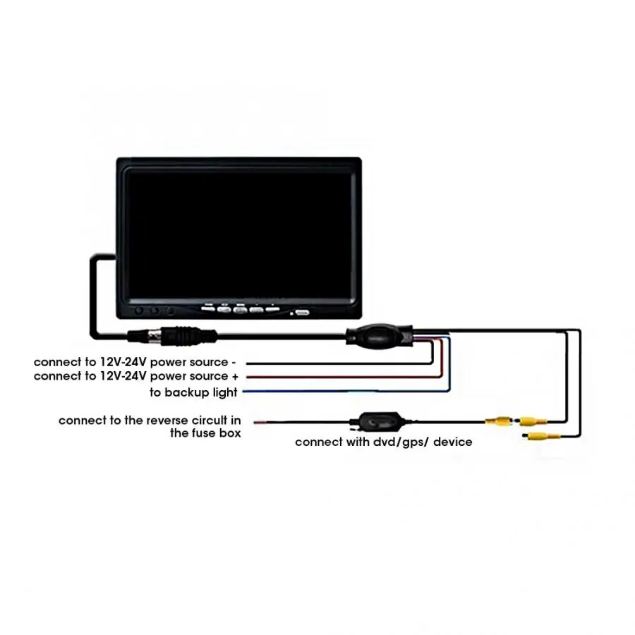 2 4 ГГц беспроводной задний вид автомобиля RCA видео модуль передатчик и приемник