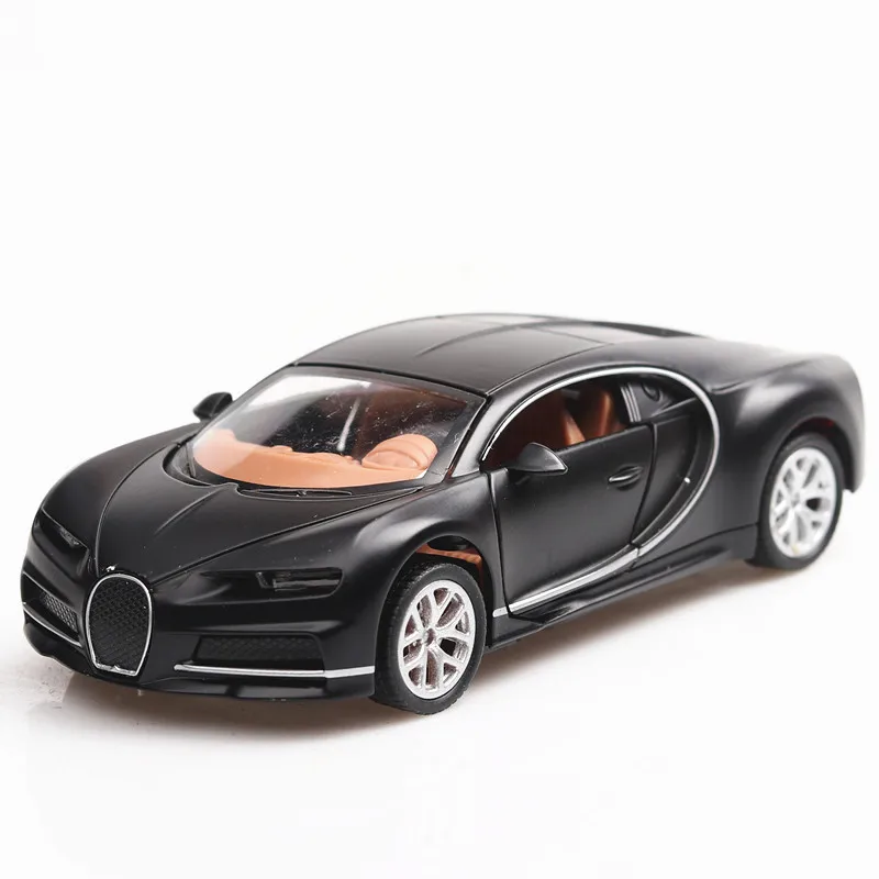 1/36 литой модельный автомобиль Bugatti металлический сплав высокая имитация