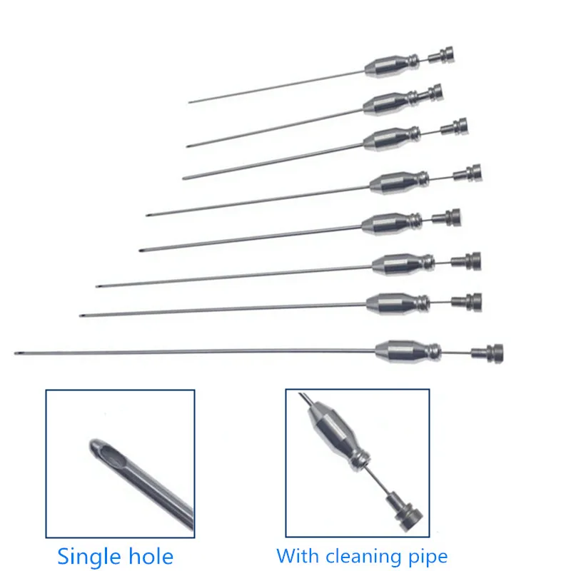

Сжигание жира на лице, канюли с одним отверстием