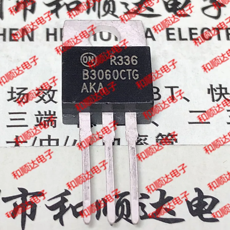 10pcs / lot B3060CTG MBR3060CT new stock TO-220 60V 30A quantity |