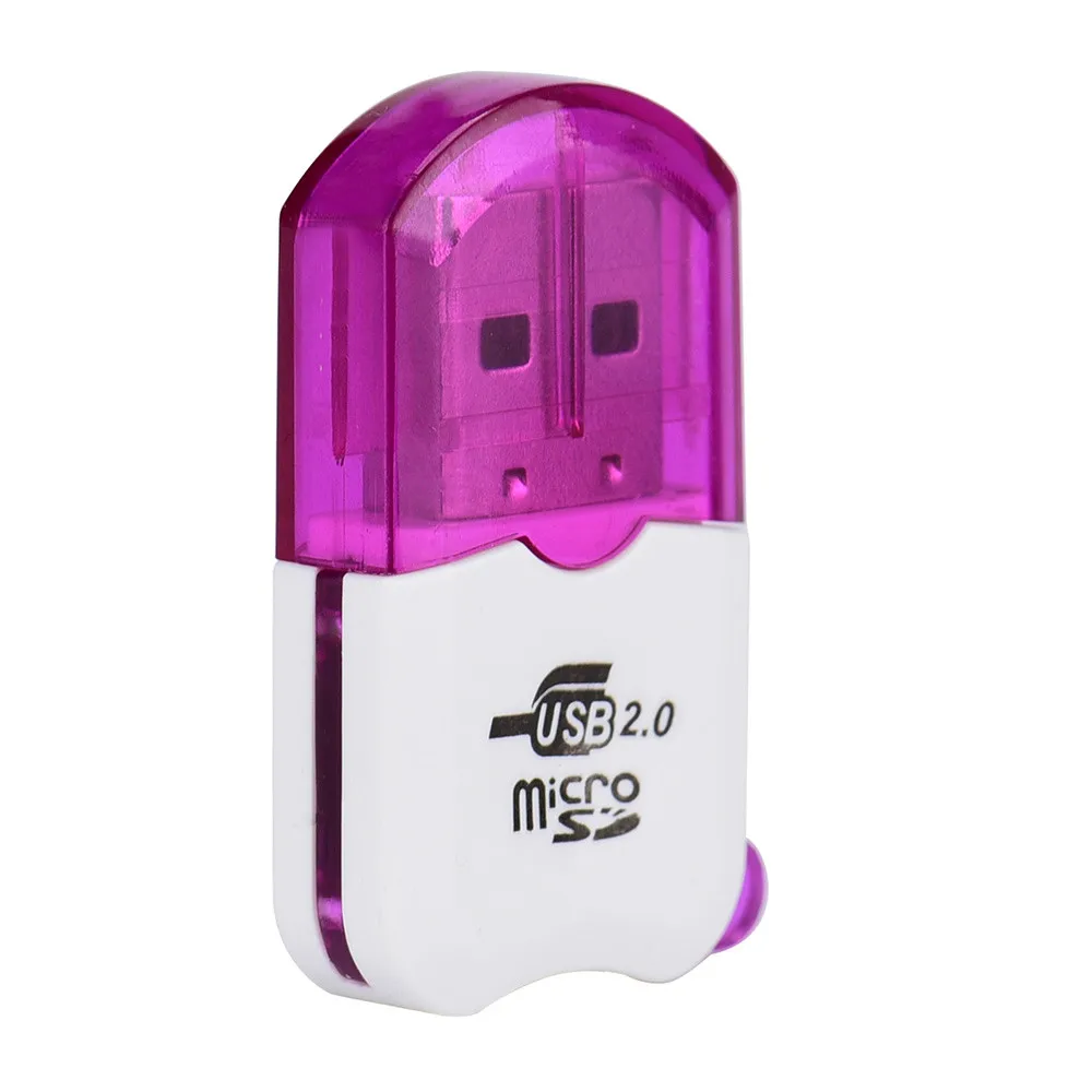 Binmer Mini Card Reader Micro SD TF T-Flash адаптер для карт памяти высокоскоростной USB зеленый